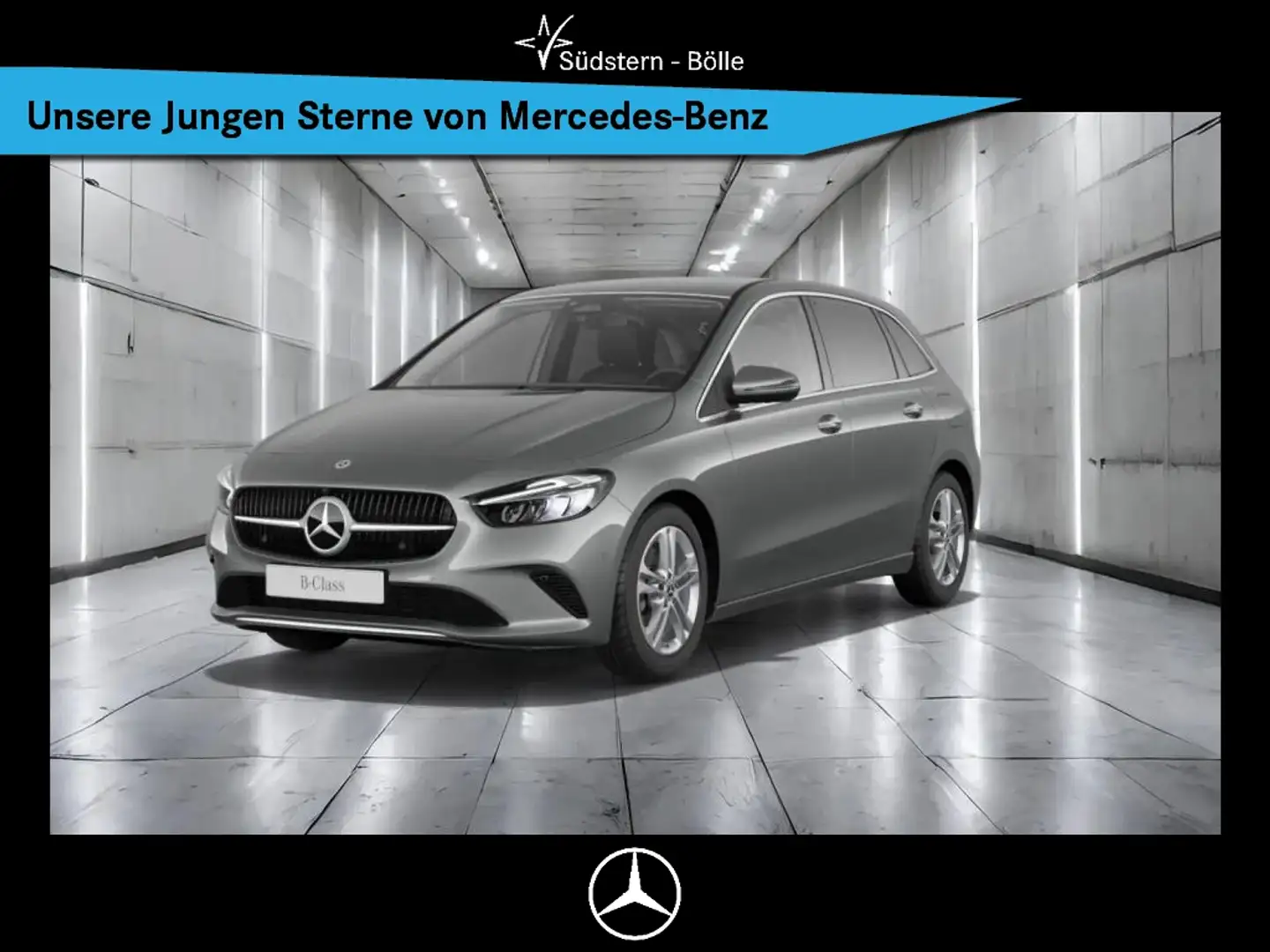 Mercedes-Benz B 200 d PROGRESSIVE+AMBIENTE+MBUX+AHK+KAMERA+SHZ Grau - 1