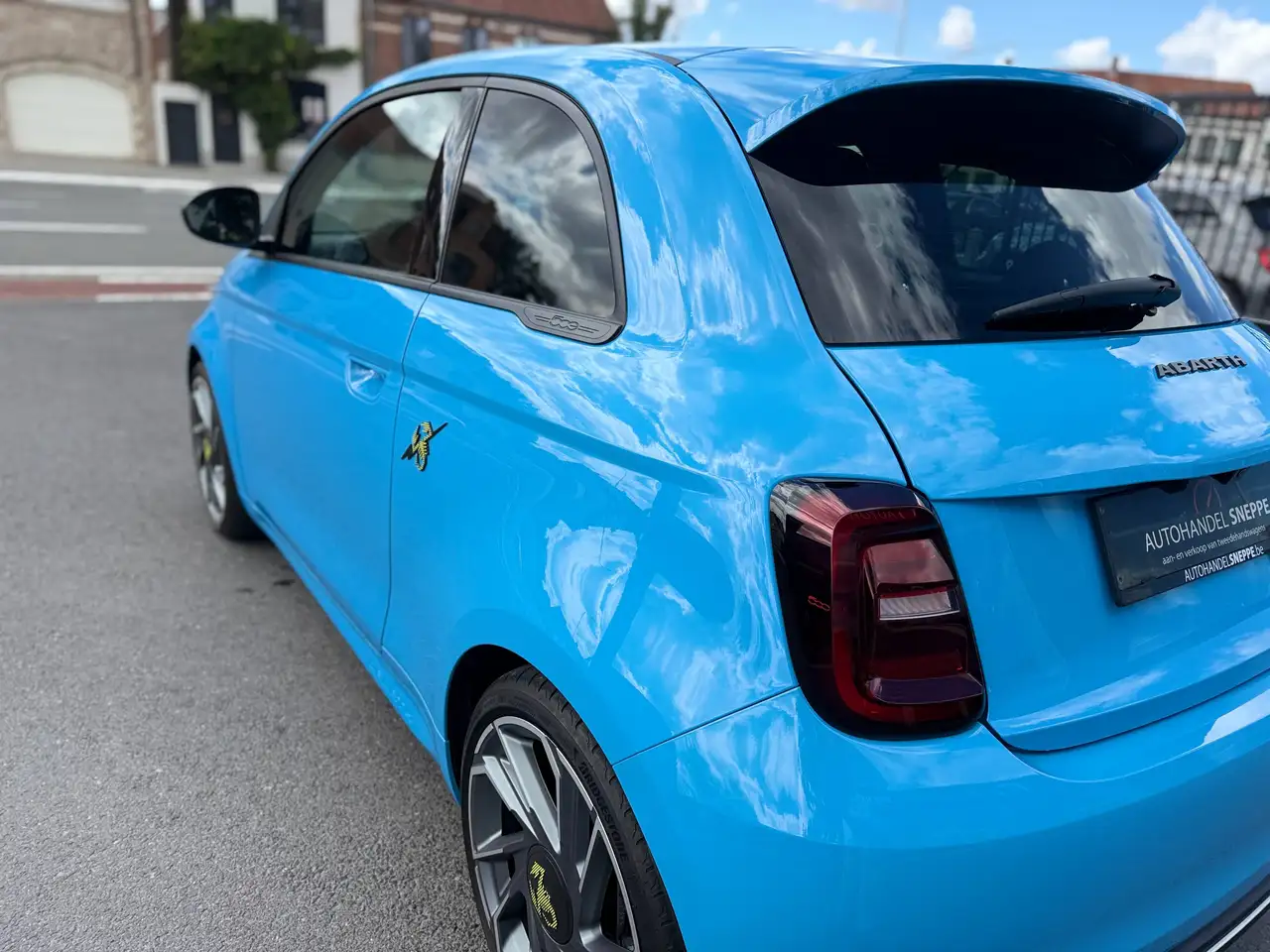 Abarth 500 e-595 42 kWh Scorpionissima 850Km! Pano Leder Full!, миниатюра 6