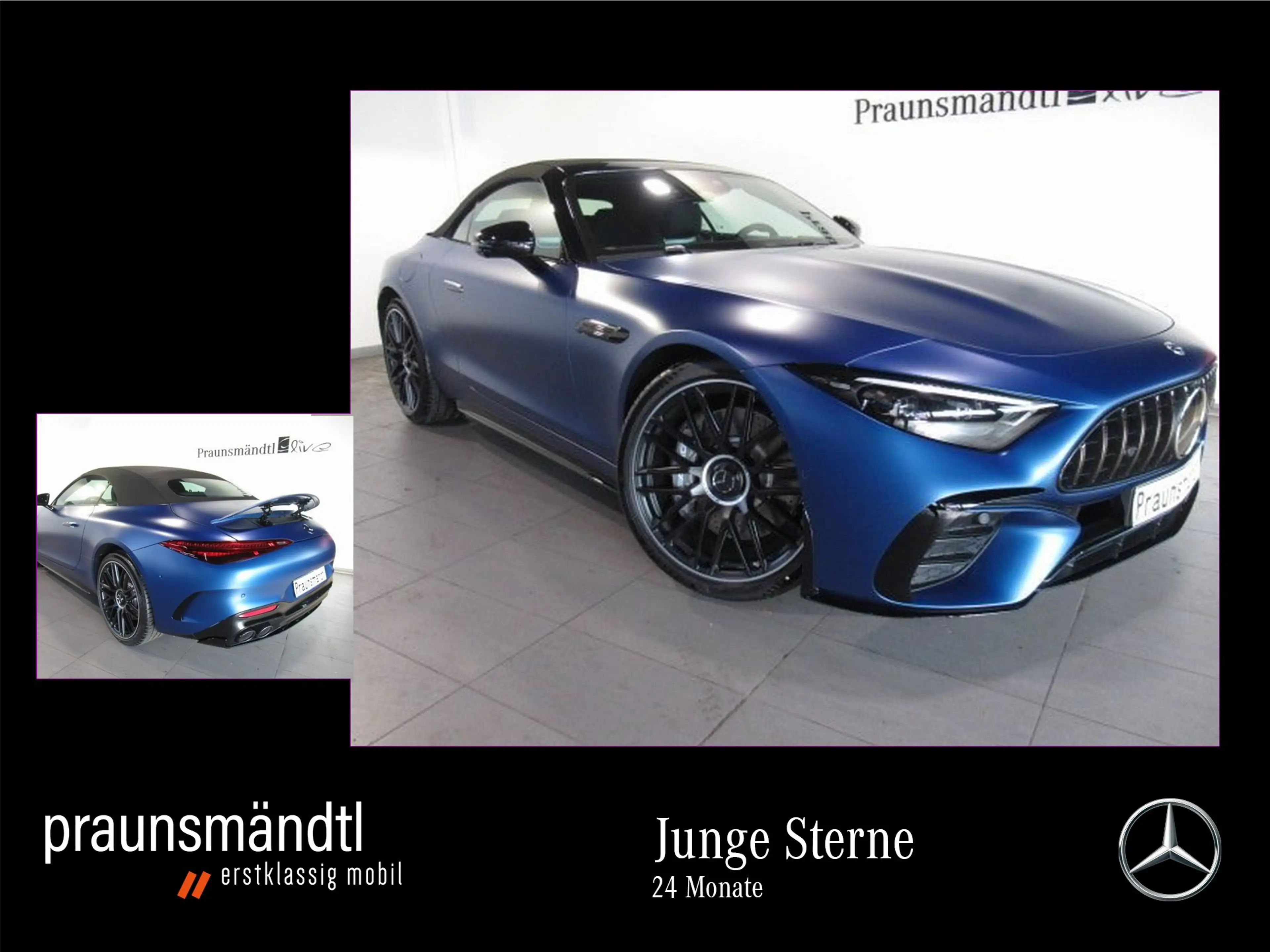 Mercedes-Benz SL 43 AMG Night Sound/Distro/360°/Aero/Nappa/21"