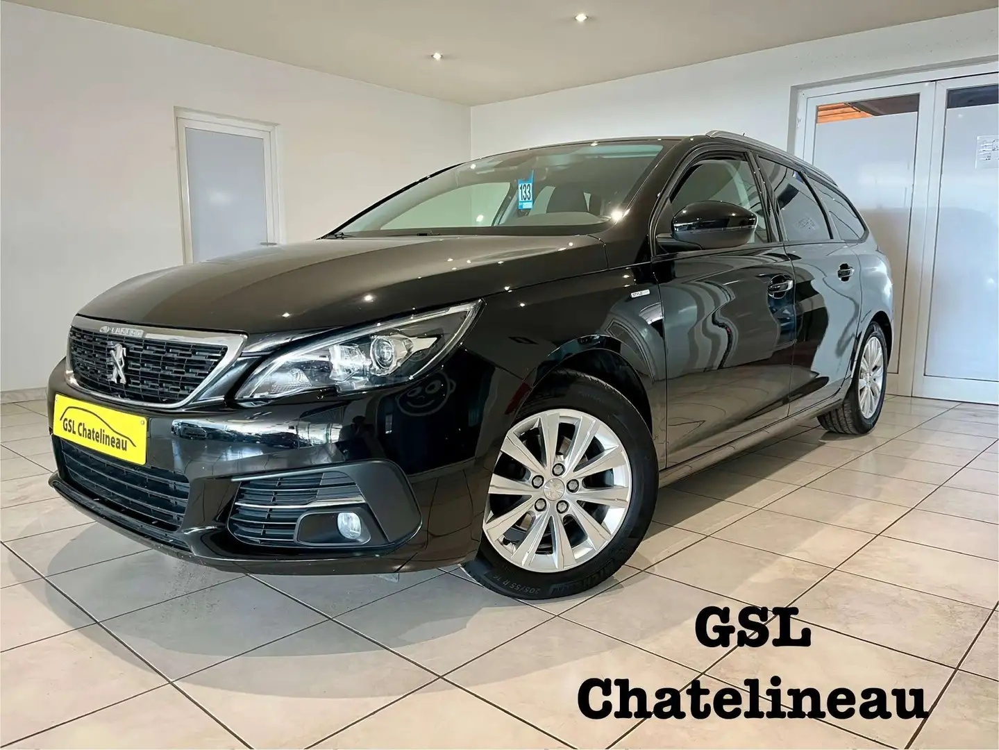 Peugeot 308 SW 1.2 110cv Style 2020 Airco/Cruise/GPS/Carplay Noir - 1