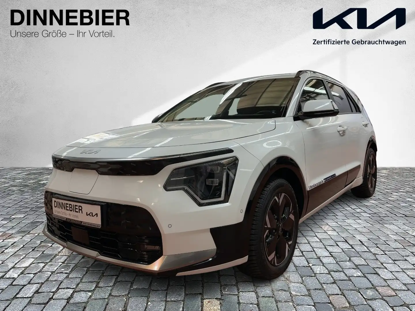 Kia Niro EV Inspiration LED+Glasdach+Navi+Kamera Weiß - 2