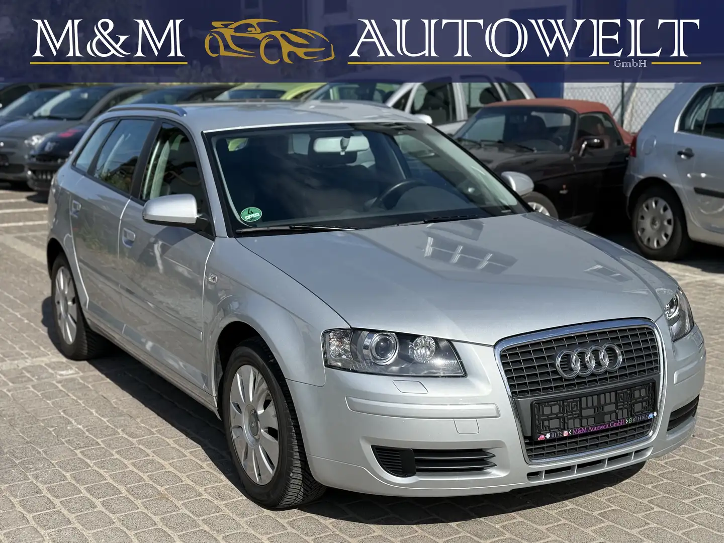 Audi A3 2.0 TDI | 1. Hand | 37tKm | TÜV Neu | Garagenfa Zilver - 1