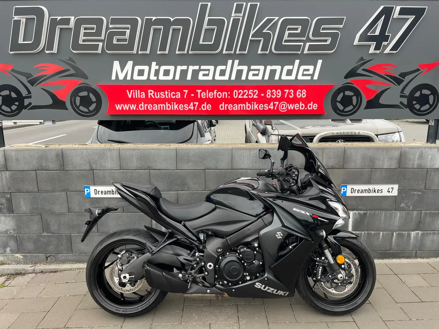 Suzuki GSX-S 1000 F**1.HAND**MRA**INSPEKTION NEU**25MM TIEFERLEGUNG Czarny - 1