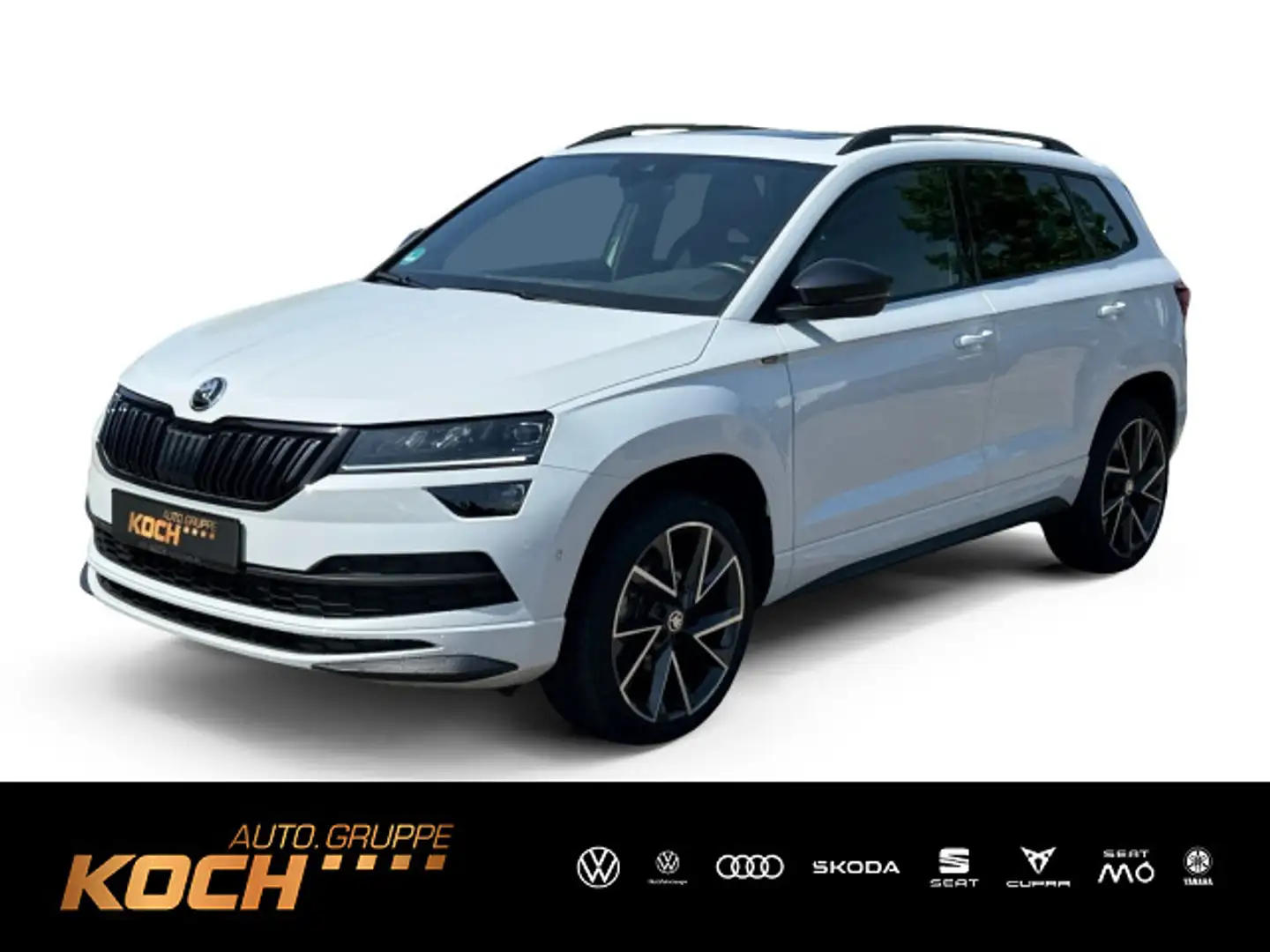 Skoda Karoq Sportline 1.5 TSI DSG *NAVI*PANODACH*ACC* Weiß - 1