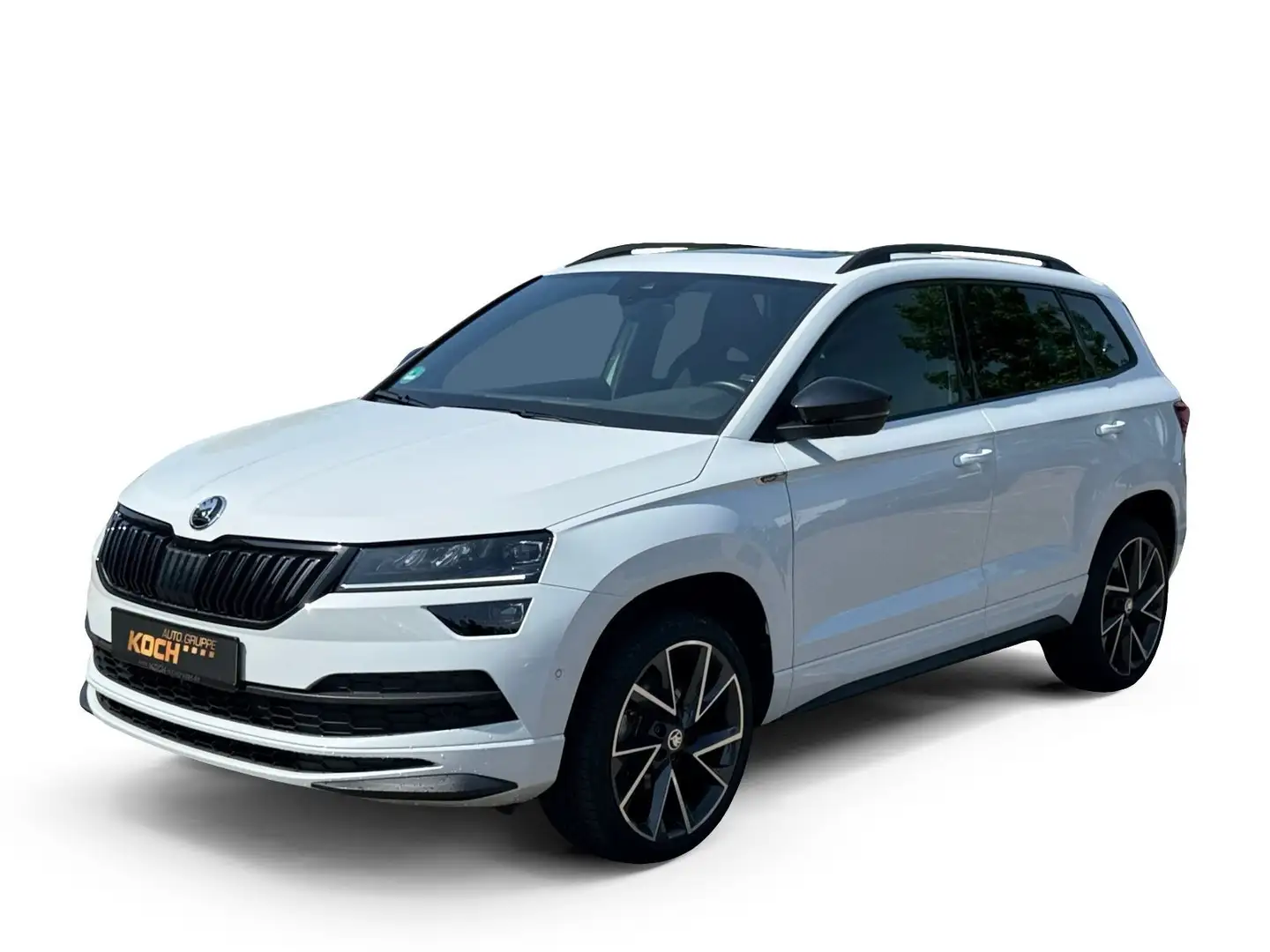 Skoda Karoq Sportline 1.5 TSI DSG *NAVI*PANODACH*ACC* Weiß - 2