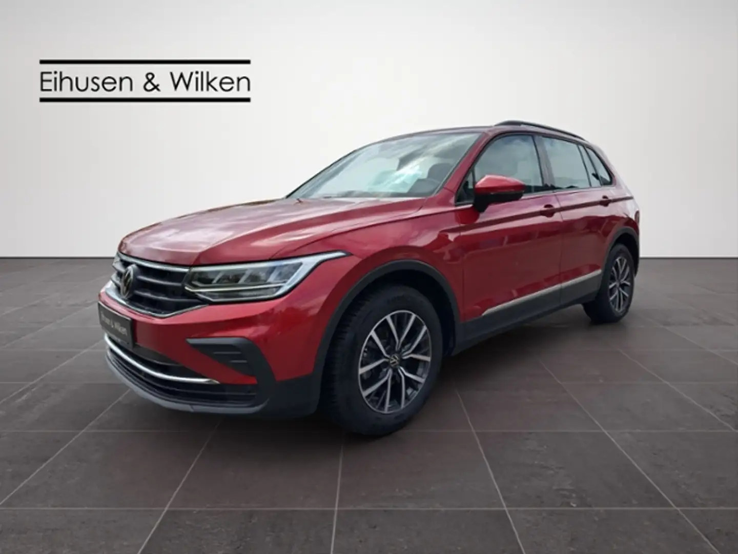 Volkswagen Tiguan Life 2.0+TDI+DSG+LIFE+NAVI+KAMERA+AHK+ Czerwony - 2