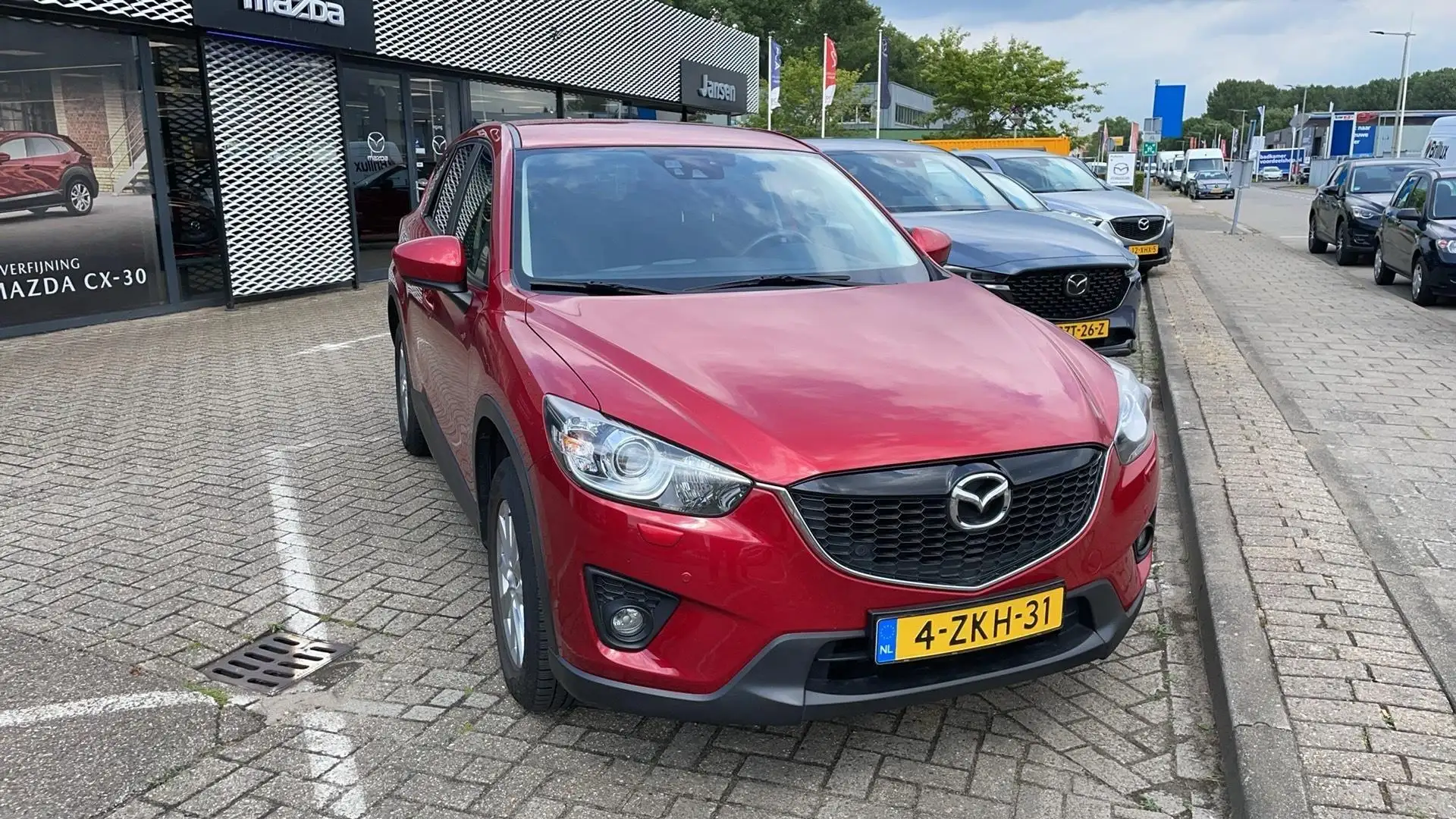 Mazda CX-5 2.0 Skylease+ Limited Edition 2WD trekhaak, bose®, Rood - 2