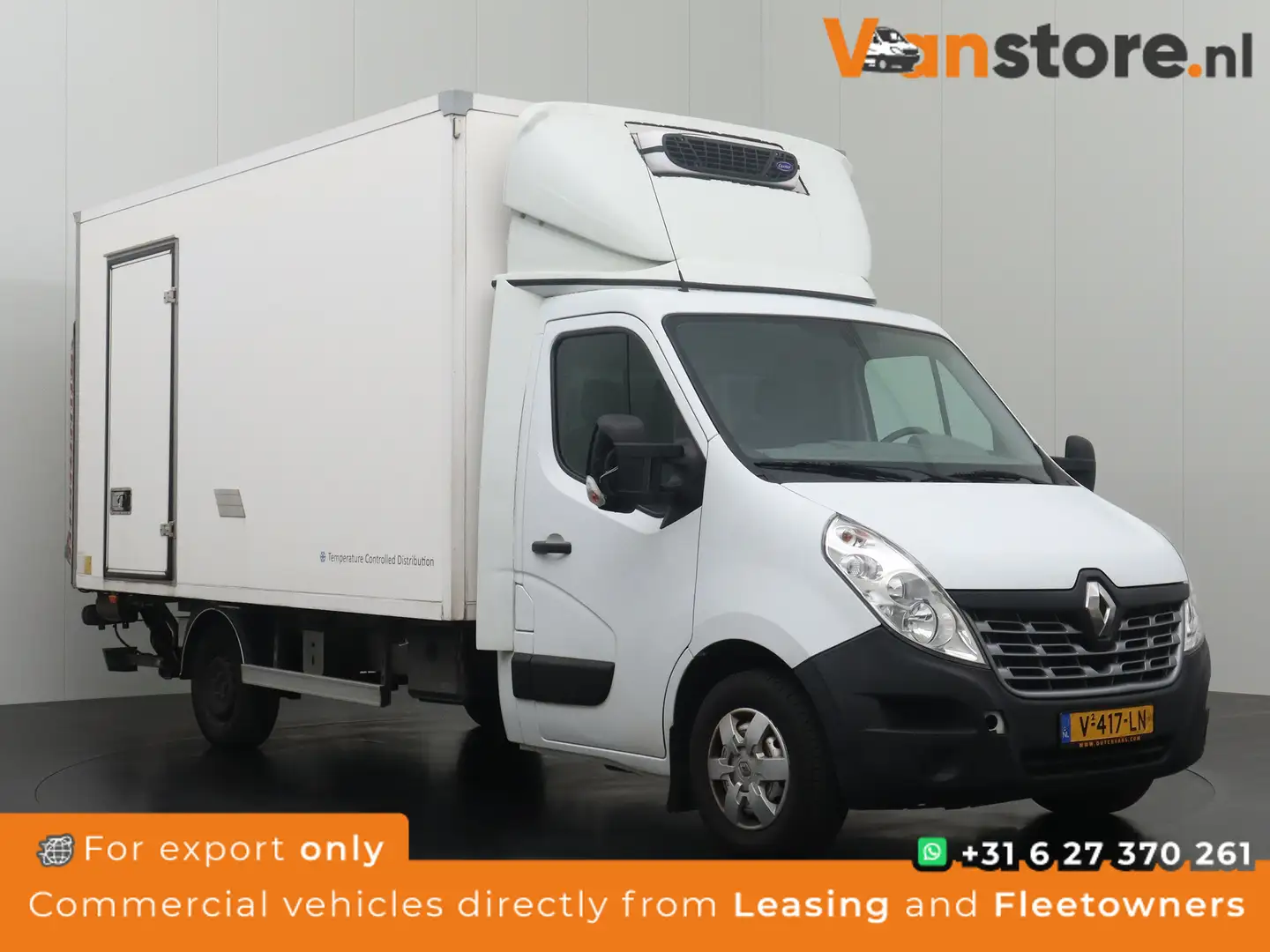 Renault Master 2.3DCi 170PK Koelbakwagen+Laadklep | Airco | 3-Per Wit - 1