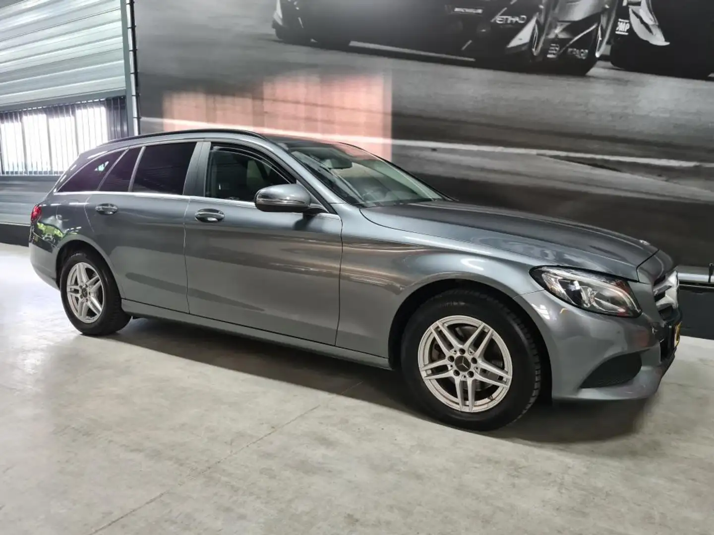 Mercedes-Benz C 220 Estate CDI Premium - Automaat - Navi - Adapt Cruis Grijs - 2