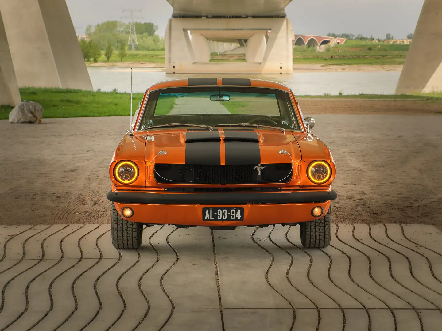 Ford Mustang Mustang Coupe V8 1965 Oranje - 2
