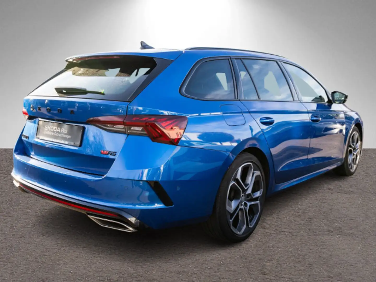 Skoda Octavia RS Combi Plus 2,0 TDI DSG LED NAVI HUD Blau - 2