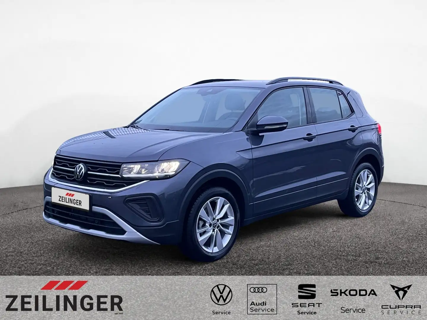 Volkswagen T-Cross Life TSI DSG|ACC|SITZHEIZUNG|17"|CLIMATR Grau - 1