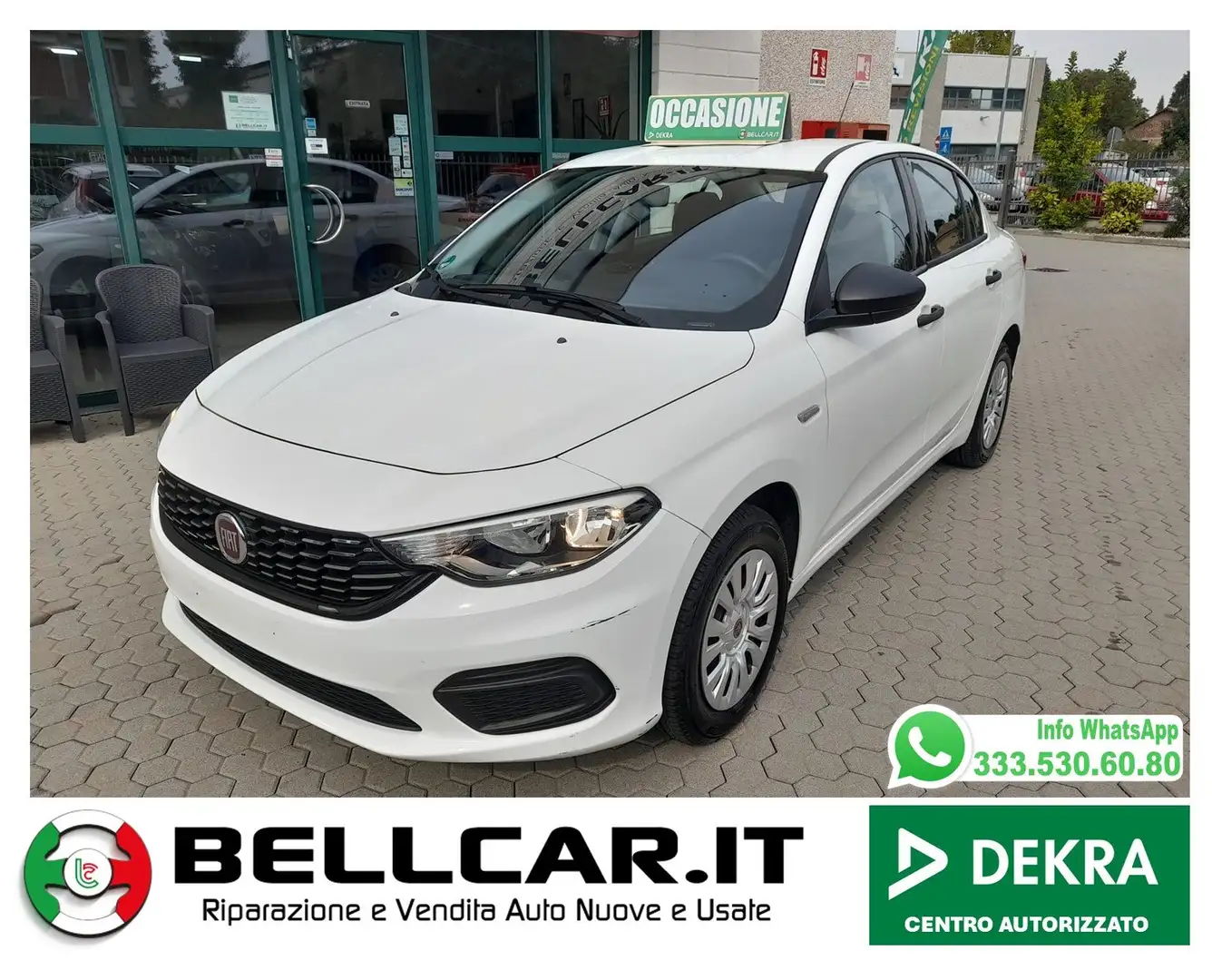 Fiat Tipo Tipo 4p 1.4 Easy 95cv my17 Weiß - 1