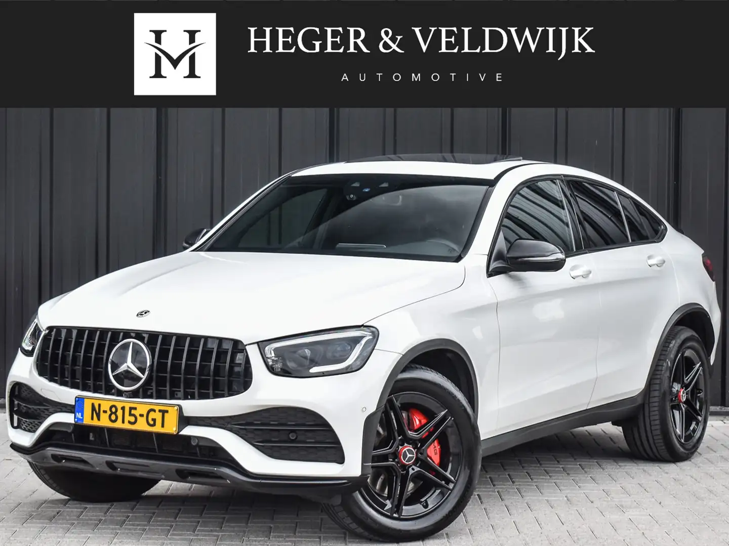 Mercedes-Benz GLC 300 Coupé 300e 4MATIC PREMIUM PLUS HYBRID I AMG PREMIU Blanc - 1