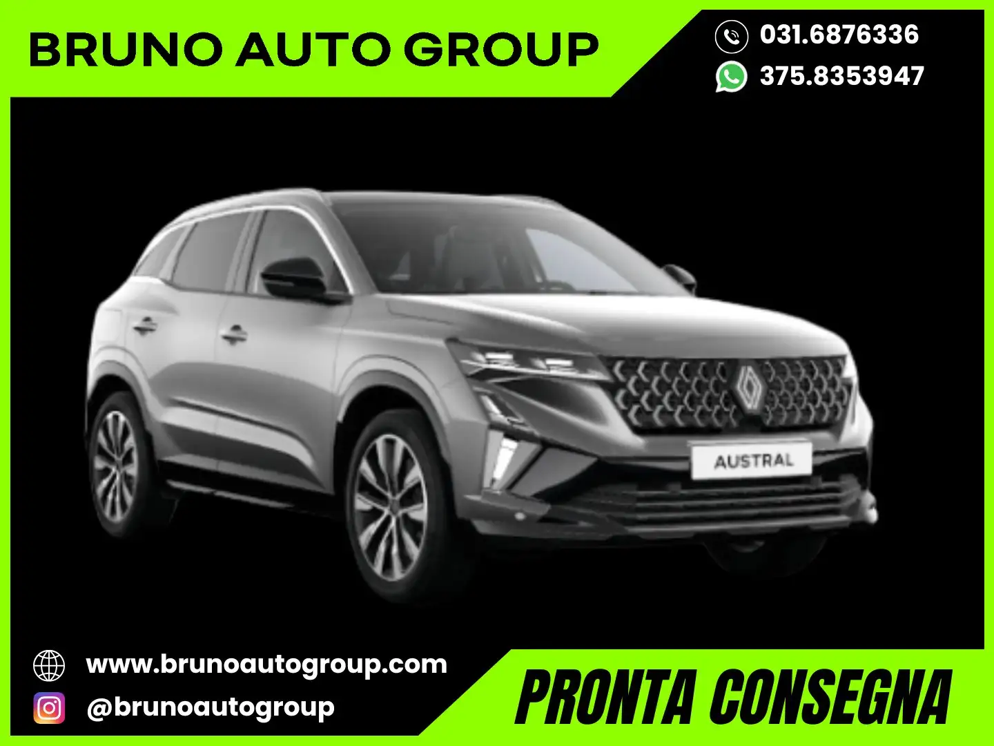 Renault Austral techno MY25 full hybrid E-Tech 200 - PACK FAMILY Grigio - 1