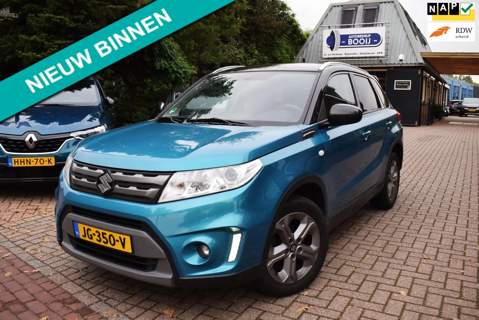 Suzuki Vitara 1.6 Exclusive AIRCO/NAVI/CRUISE/TREKH/PDC/LMW/NL-A Blau - 1