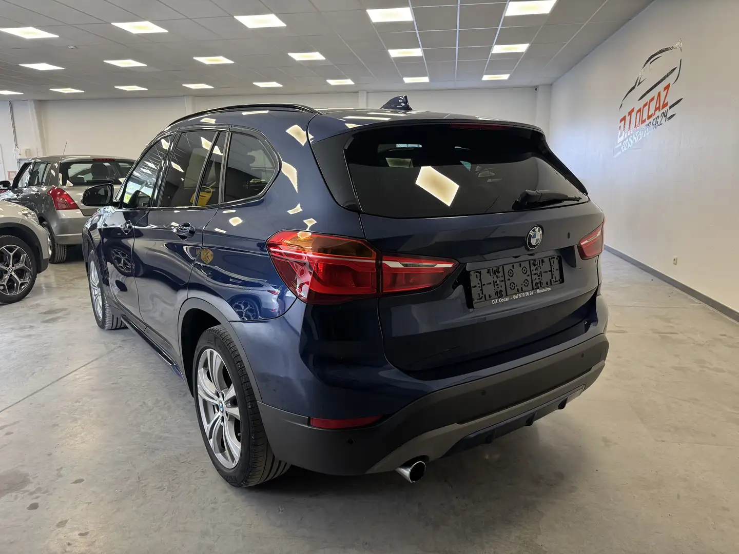 BMW X1 X1 2.0 dA sDrive18 Bleu - 2