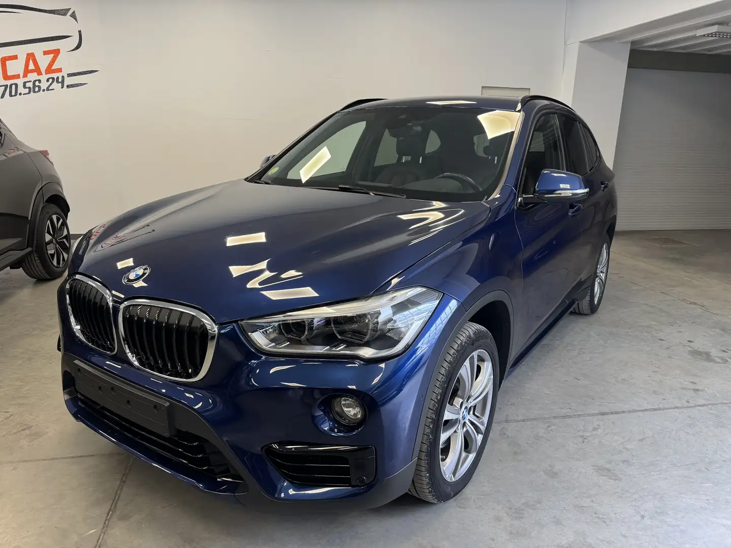 BMW X1 X1 2.0 dA sDrive18 Bleu - 1