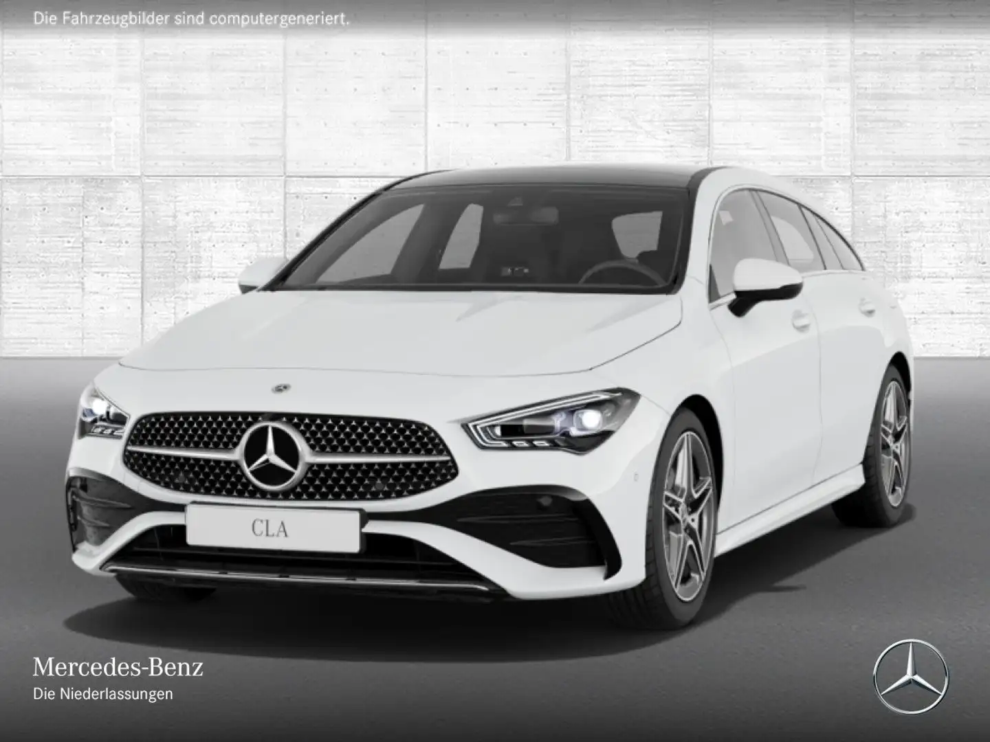 Mercedes-Benz CLA 200 AMG+PANO+360°+AHK+MULTIBEAM+TOTW+KEYLESS Weiß - 2