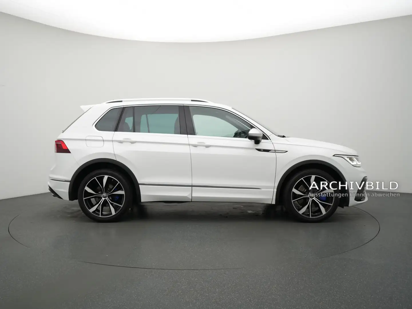 Volkswagen Tiguan R PANO MATRIX LEDER H/K AHK ACC KAM 36 Weiß - 2
