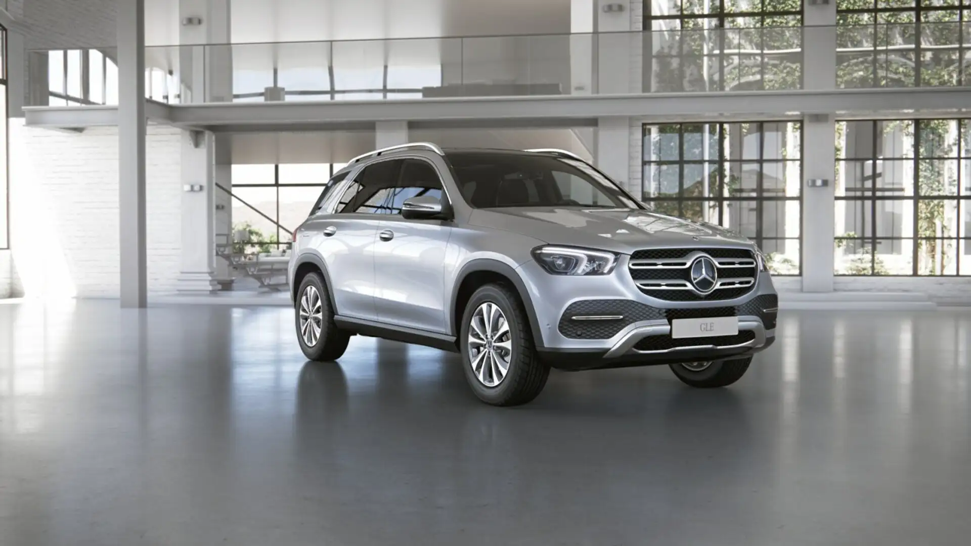 Mercedes-Benz GLE 300 GLE 300 d 4M AHK+DISTRO+PANO+BURME+360°+KEYLESS Silber - 2