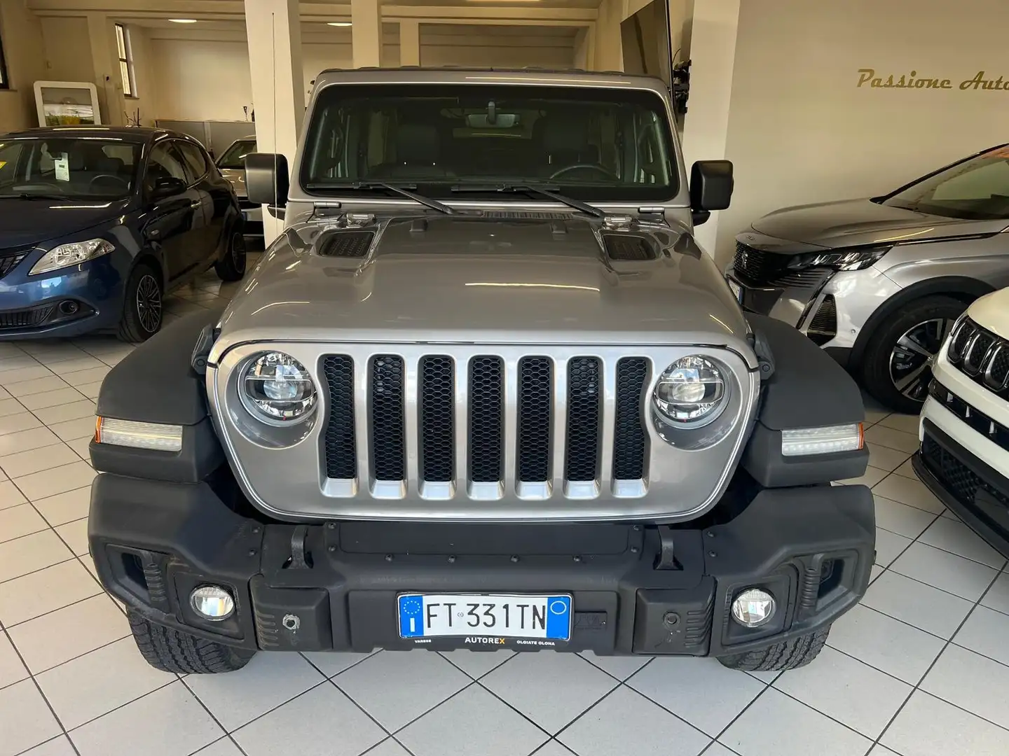 Jeep Wrangler 2.0i SAHARA + EURO6 5p Grigio - 2