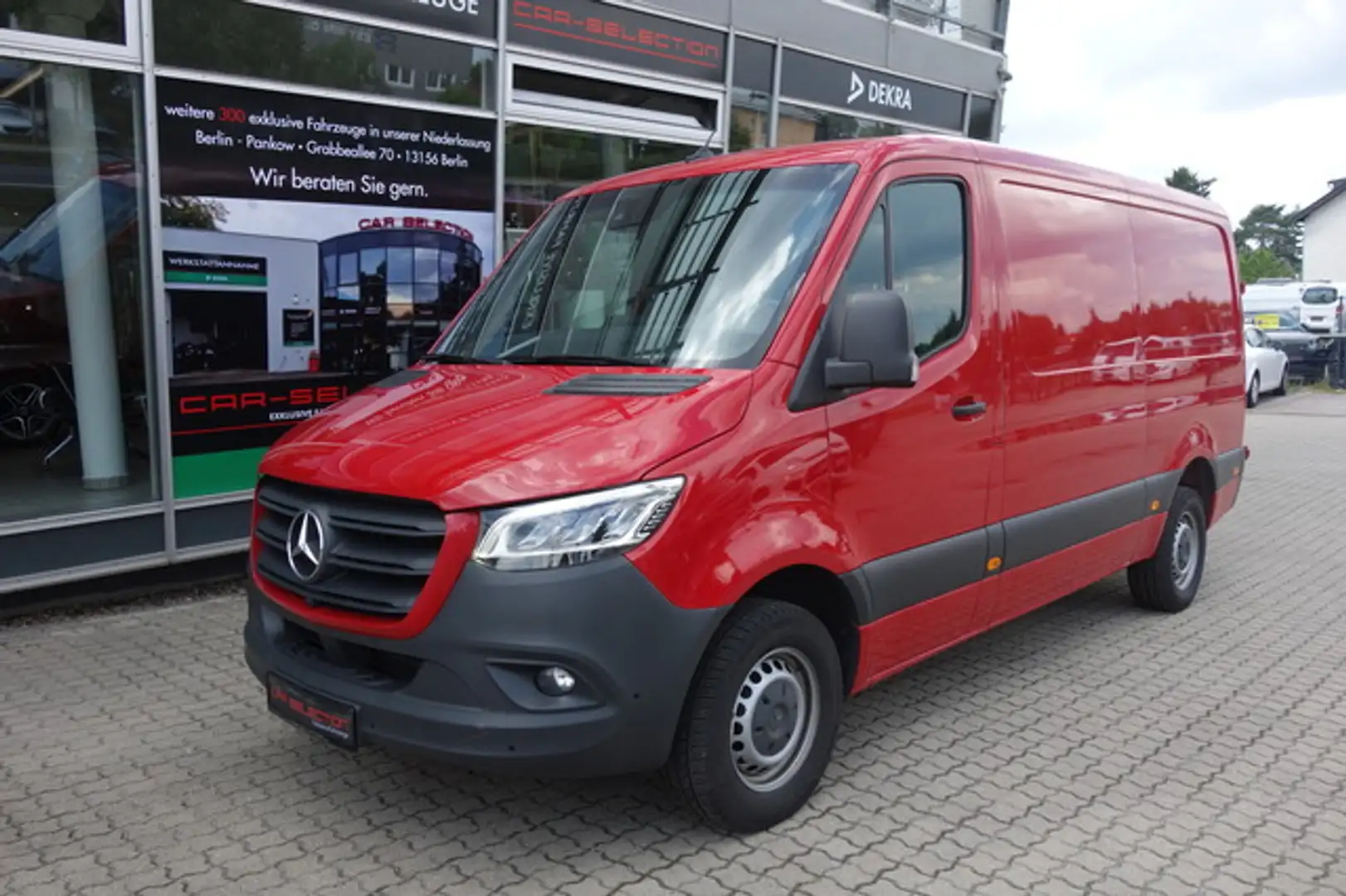 Mercedes-Benz Sprinter 319 CDI V6 Kasten L2H1 LED/STDHZG/360° Rot - 1
