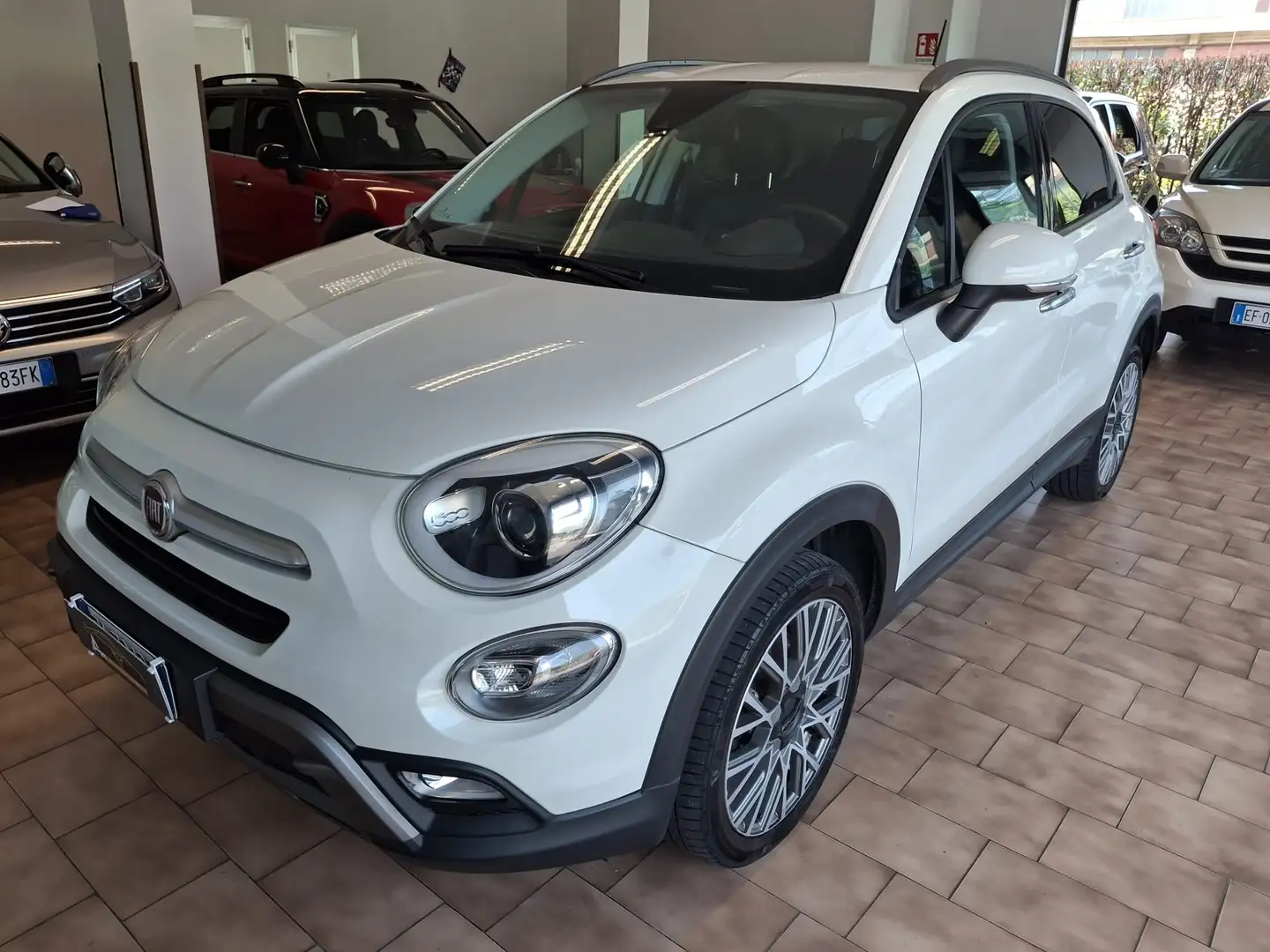Fiat 500X 2.0 mjt Cross Plus 4x4*TAGLIANDI CERTIFICATI Biały - 1