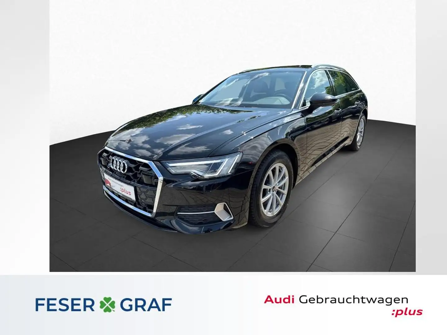 Audi A6 Avant adv 45 TFSI S-tro. +Matrix+AHK+ACC+Sitzbelüf Schwarz - 1