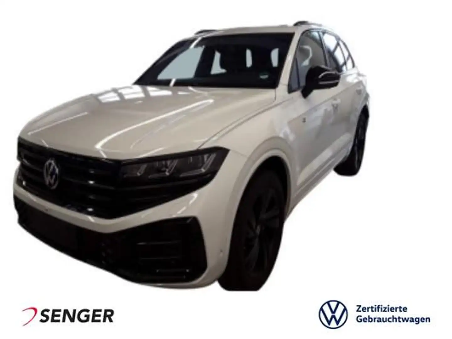 Volkswagen Touareg R-Line 3.0TDI 4M CarPlay Matrix Pano AHK Blanc - 1
