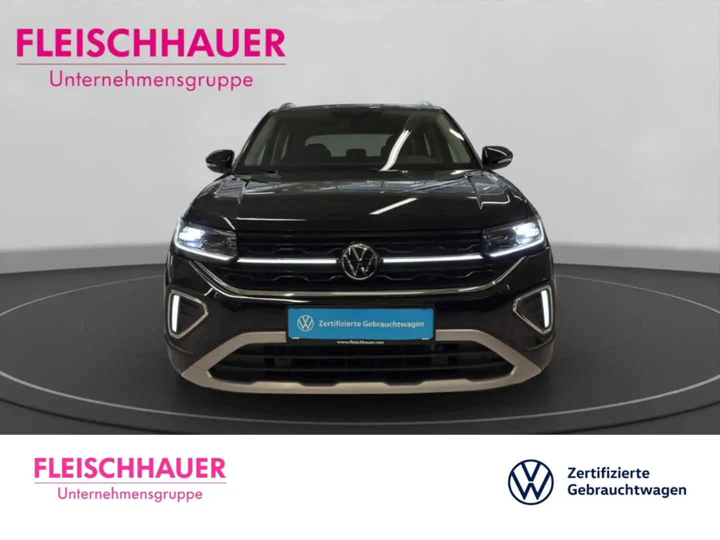 Volkswagen T-Cross 1.0 TSI Style DSG+Matrix+Navi+VC+App+connect Noir - 2