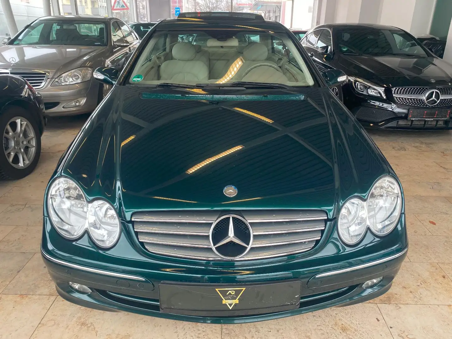 Mercedes-Benz CLK 320 /2.Hd./117tkm/Led./PDC/S.Dach/S-Heft/ Grün - 2