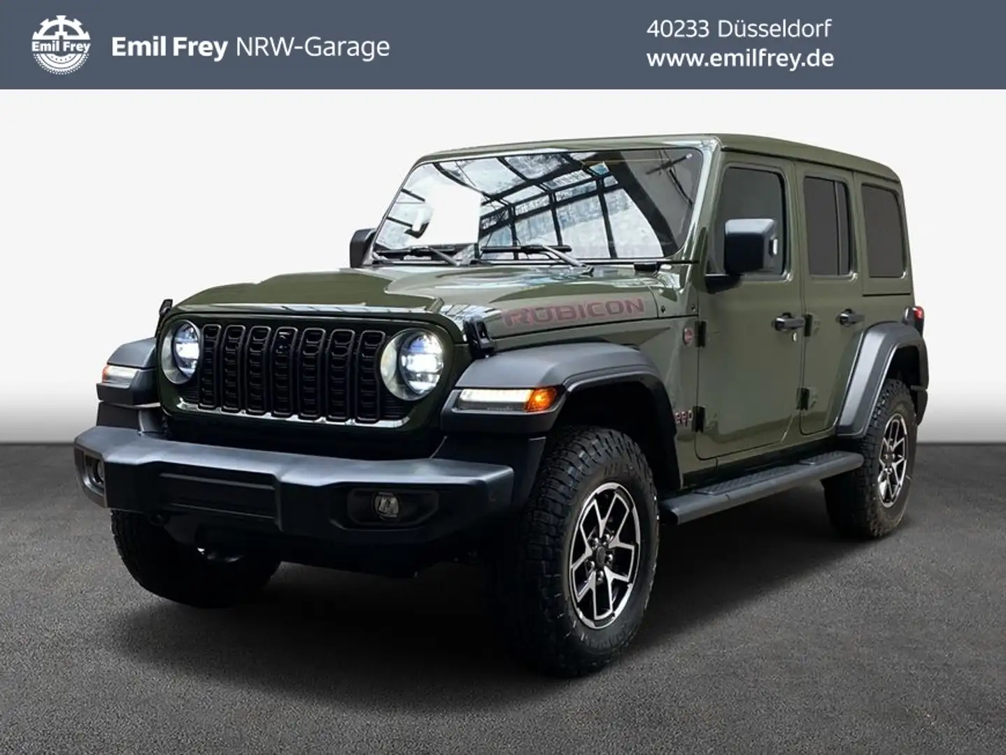 Jeep Wrangler Unlimited 2.0 T-GDI Hardtop AWD Rubicon M Grün - 1