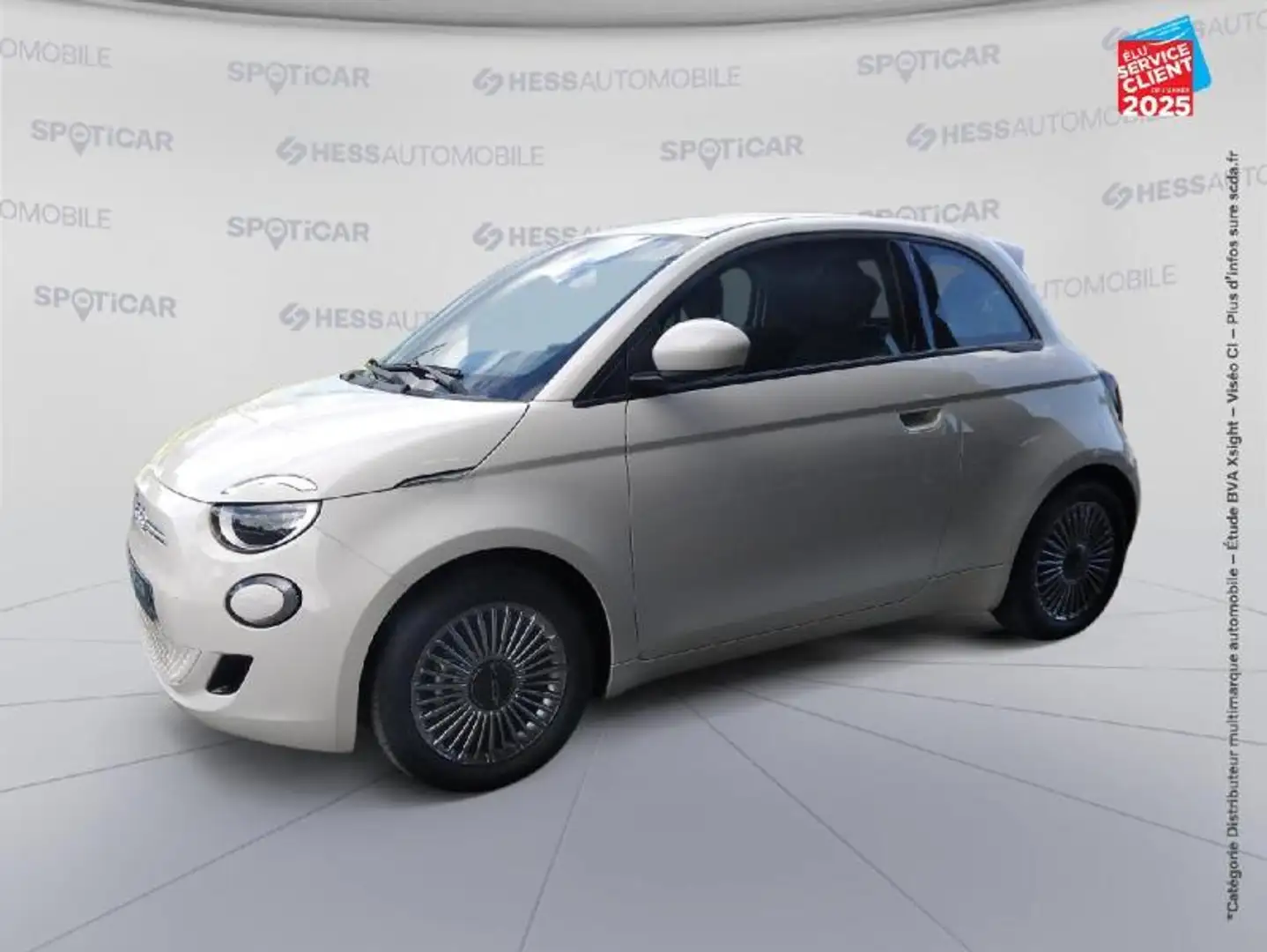 Fiat 500 E 95CH ICONE GPS CAMERA Weiß - 1
