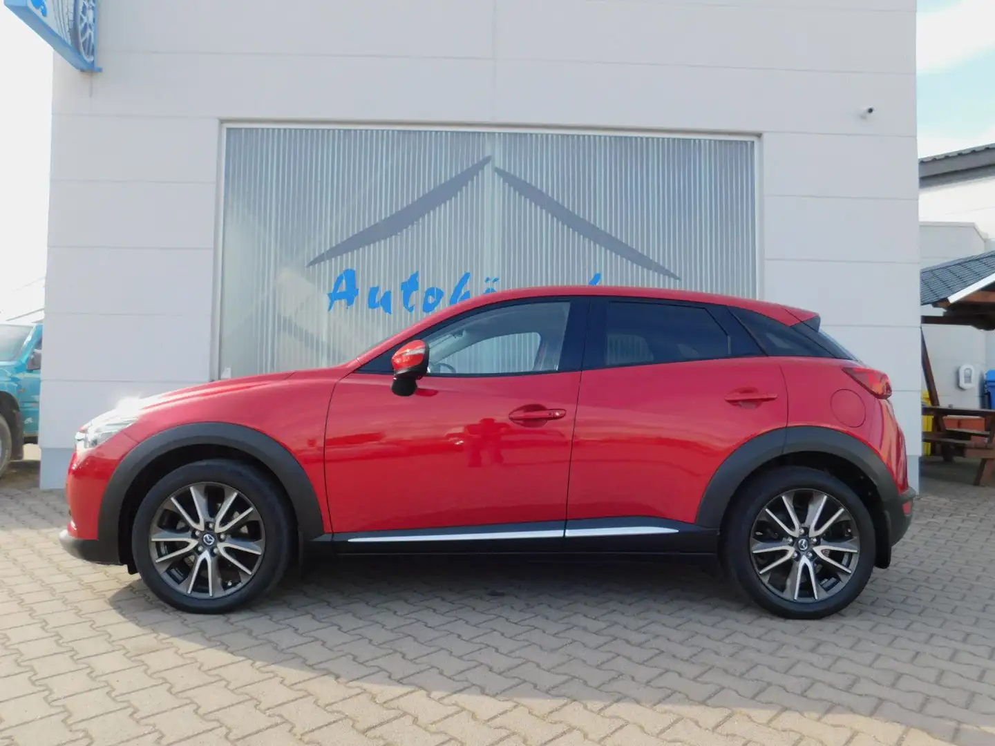 Mazda CX-3 2.0 Sports-Line AWD 4x4/Leder/Navi/LED/M+S Rojo - 2