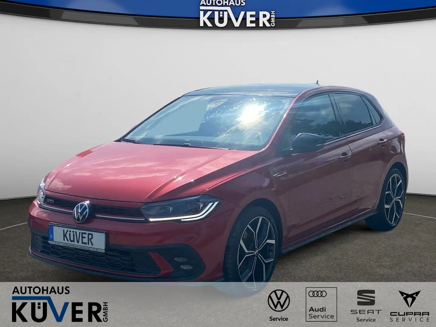 Volkswagen Polo GTI 2,0 TSI DSG Navi+ACC+Pano+IQ+18´´ Rot - 1