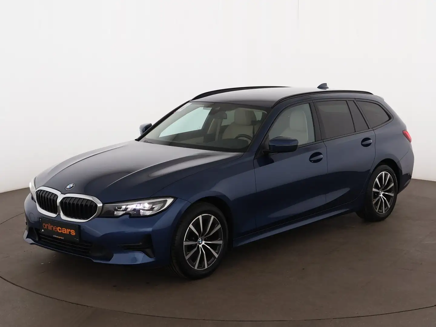 BMW 318 d Touring Advantage LED LEDER NAVI SITZHZG PDC Blau - 2