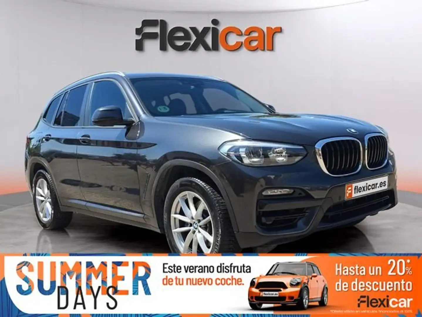 BMW X3 xDrive 20dA Gris - 1