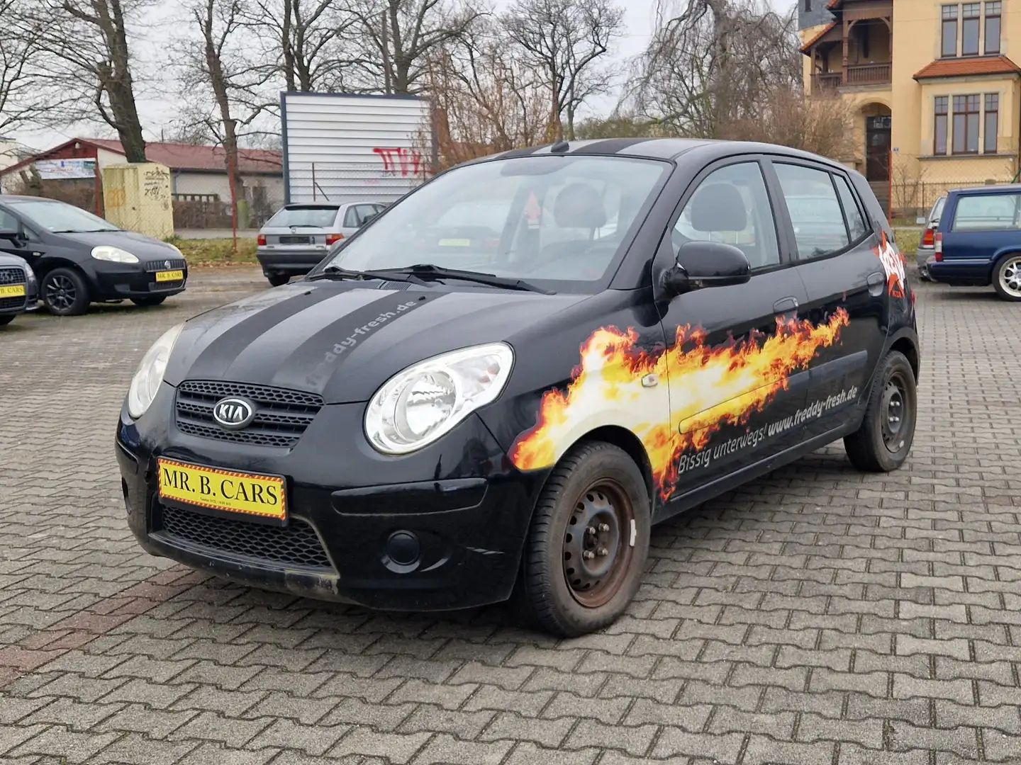 Kia Picanto 1.1 Attract Czarny - 1