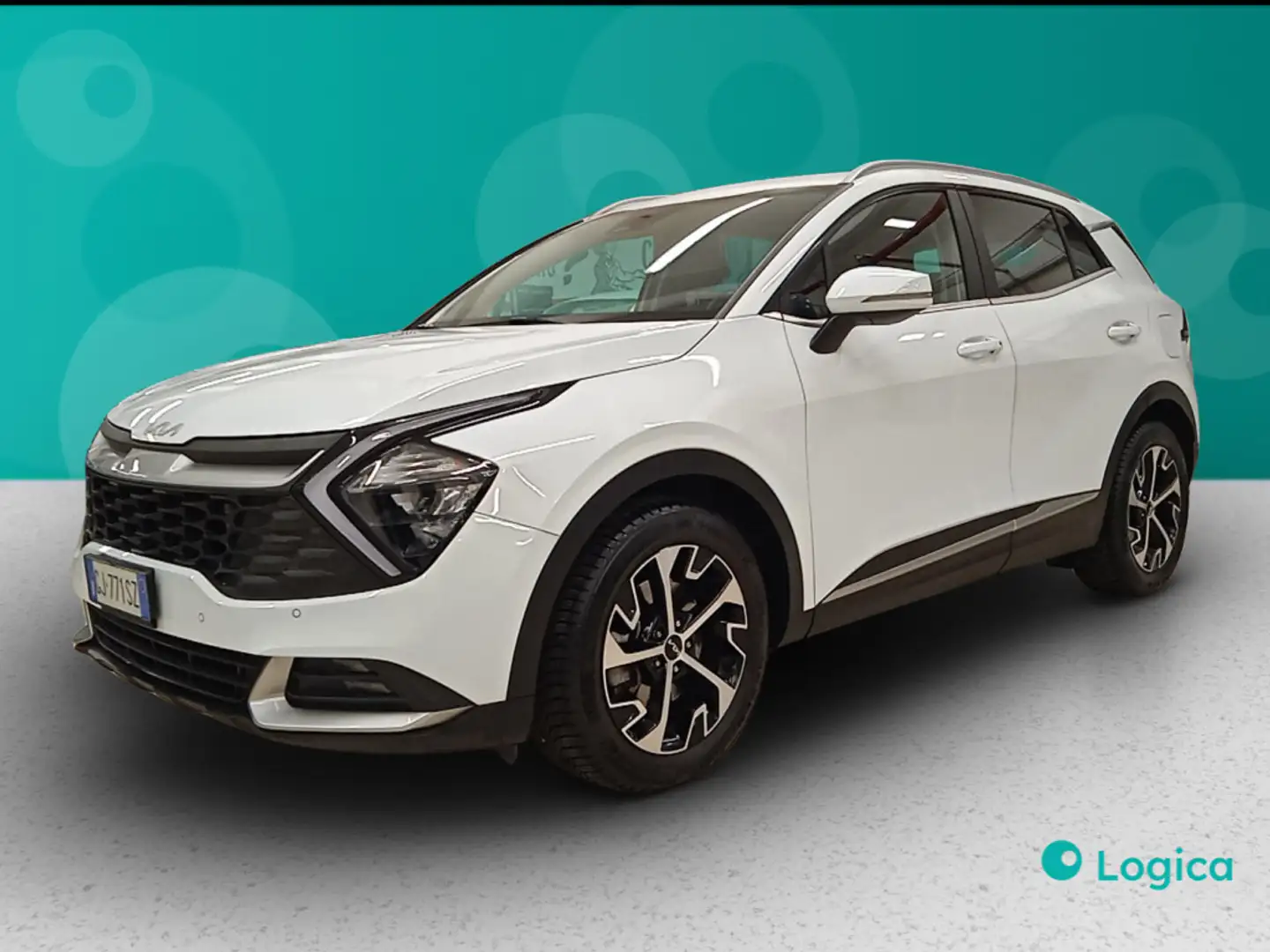 Kia Sportage 1.6 T-GDi MHEV Style Weiß - 2