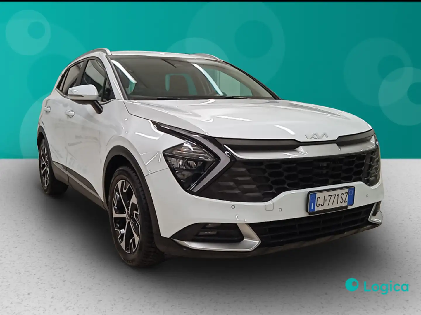 Kia Sportage 1.6 T-GDi MHEV Style Weiß - 1
