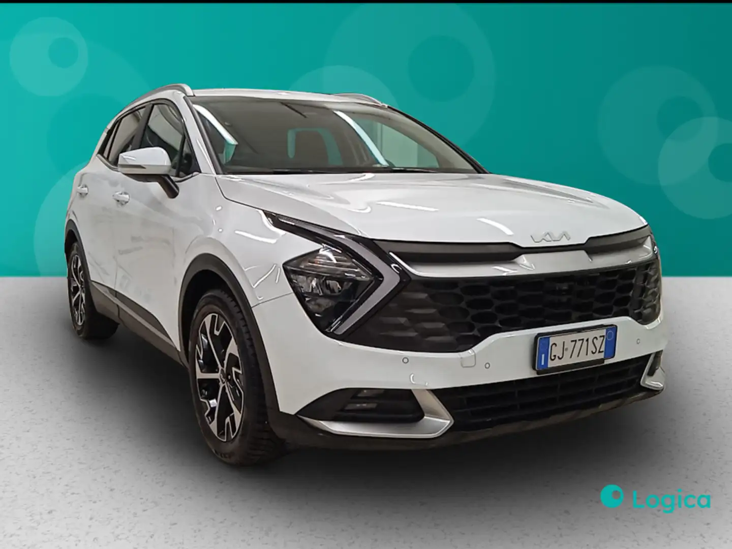 Kia Sportage 1.6 T-GDi MHEV Style Weiß - 1
