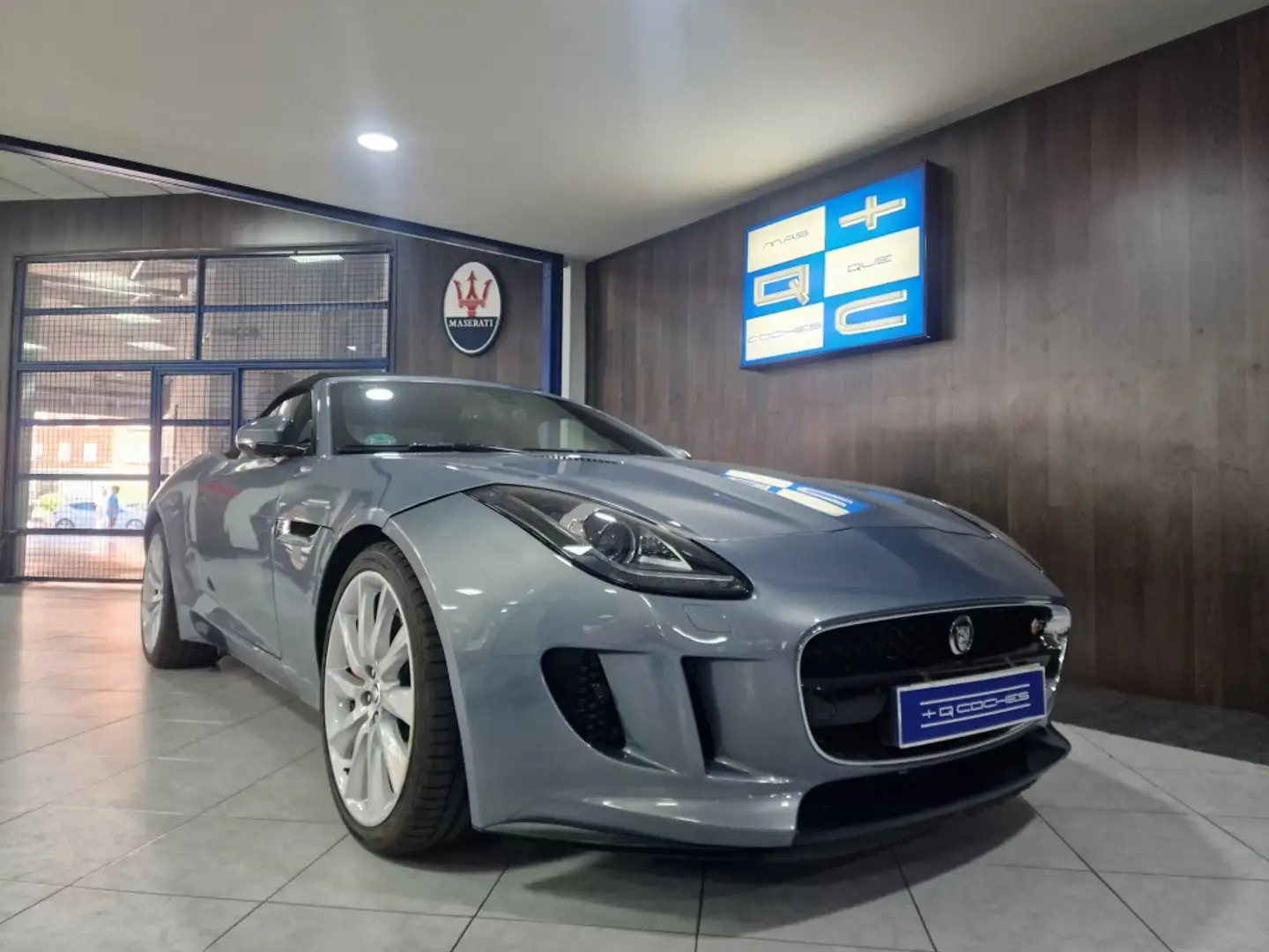 Jaguar F-Type Convertible 3.0 V6 S Aut. 380 Grau - 2