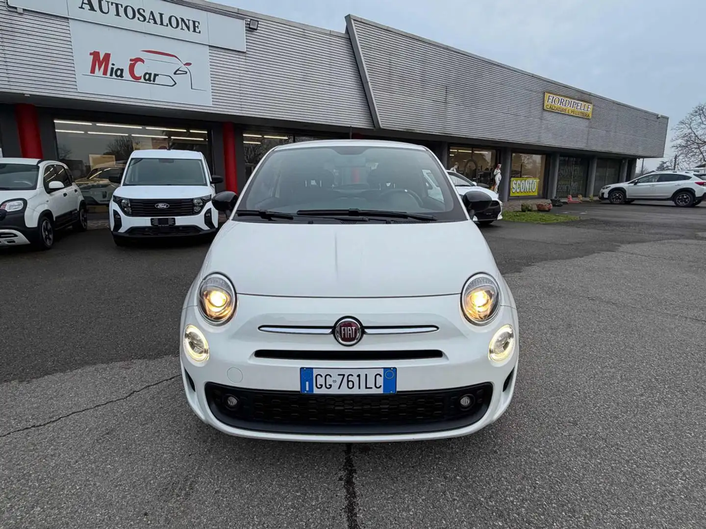 Fiat 500 1.0 Hybrid Connect Blanc - 2