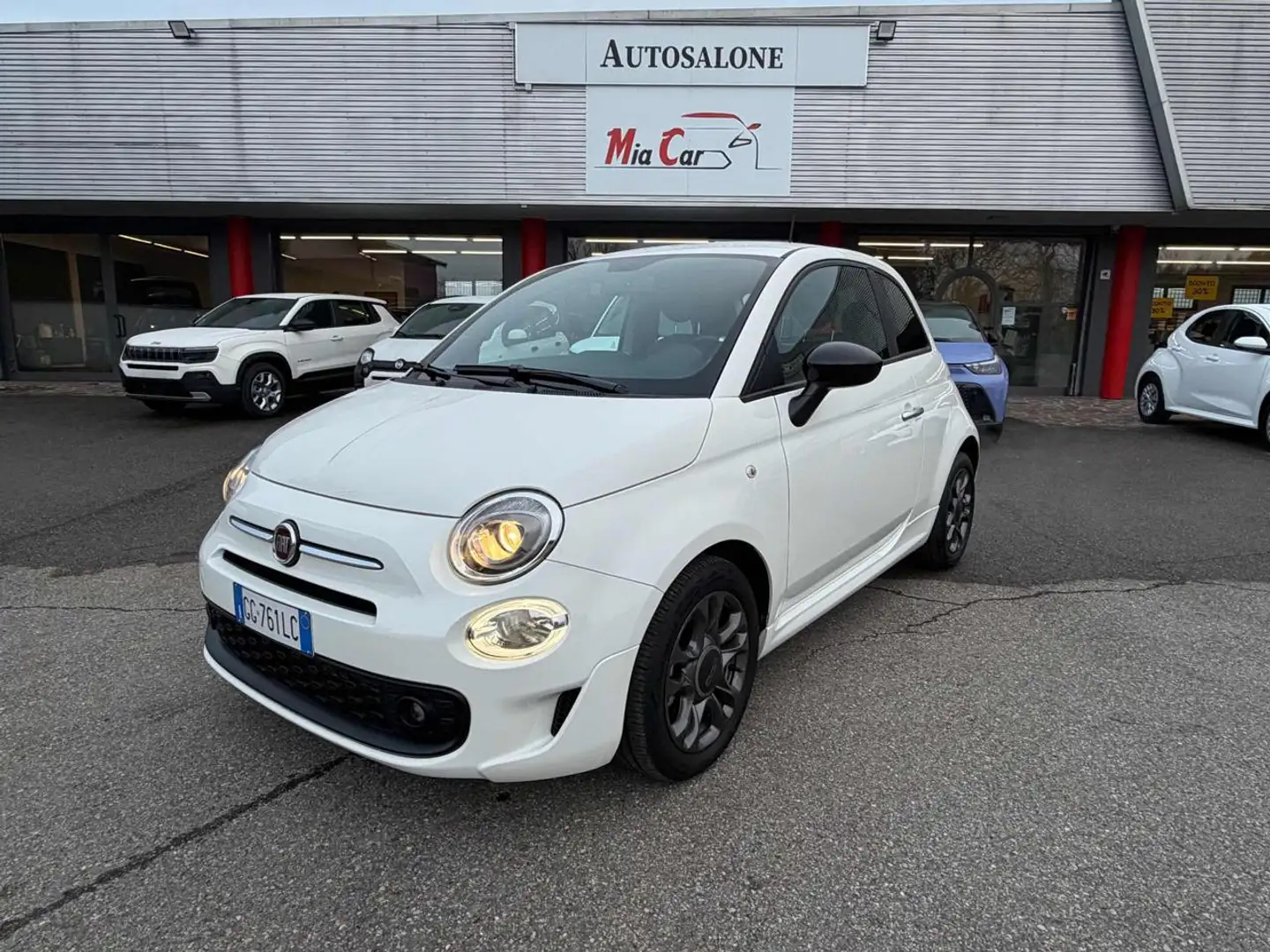 Fiat 500 1.0 Hybrid Connect Blanc - 1