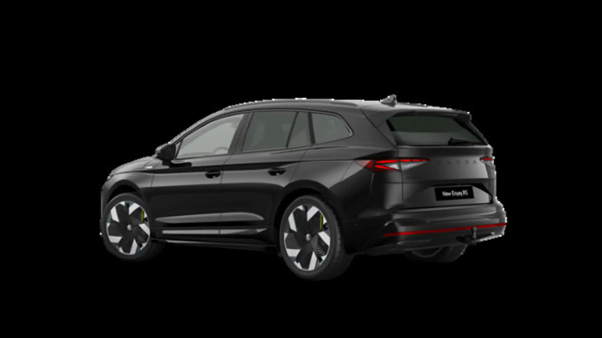 Skoda Enyaq RS Lounge MAXX|TRANSPORT|AHK|21Z Zwart - 2
