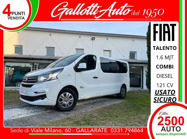 Fiat Talento combi 9 posti 1.6 mjt 120cv E6c - passo lungo