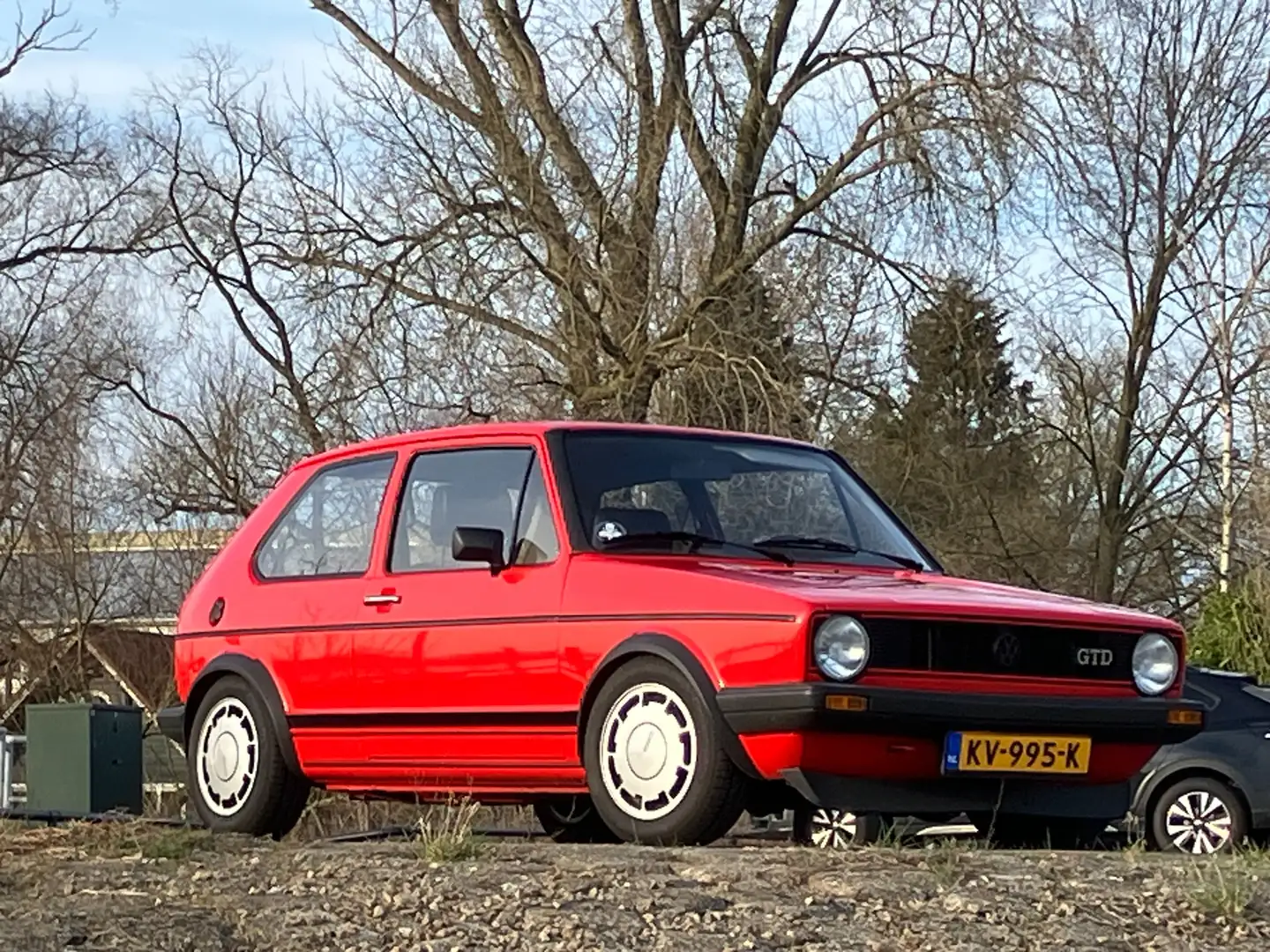 Volkswagen Golf GTD (original) Rouge - 1