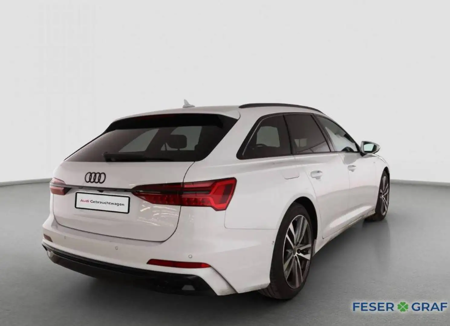Audi A6 Avant 45 TFSI 2x S line ACC Matrix Navi 360° Weiß - 2
