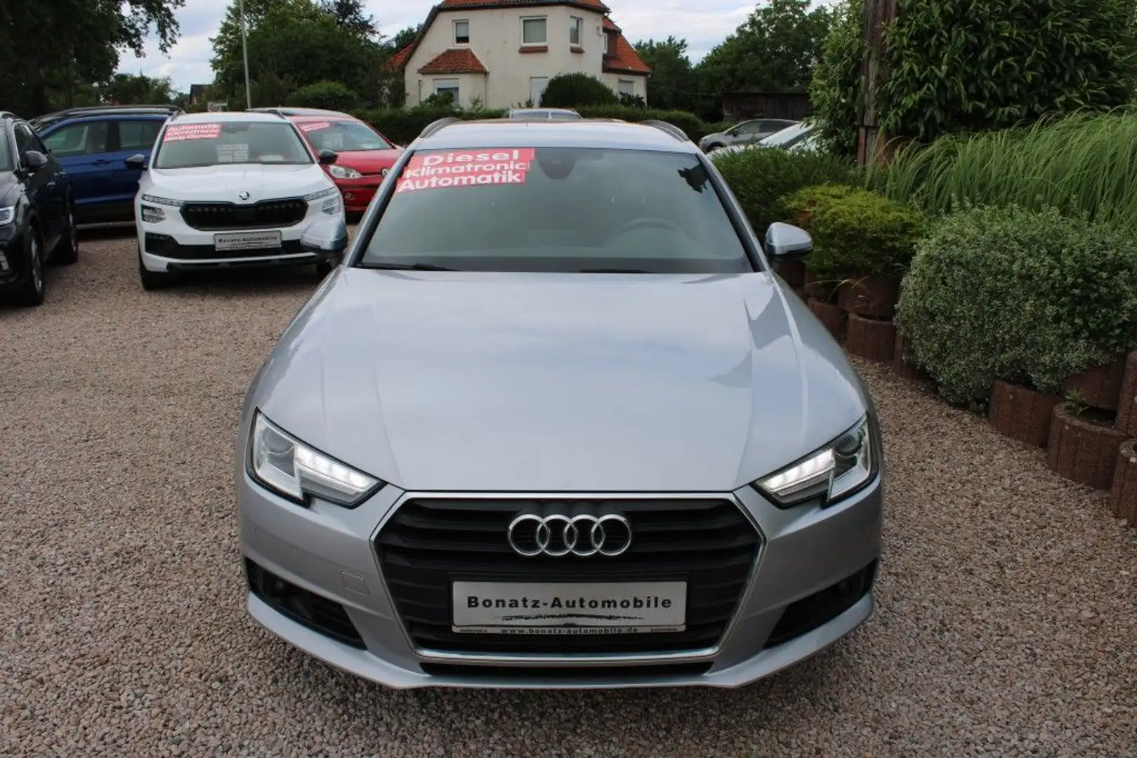 Audi A4 Avant 2.0 TDI S tronic *Leder,Navi,Xenon,SHZ,LED* Silber - 2
